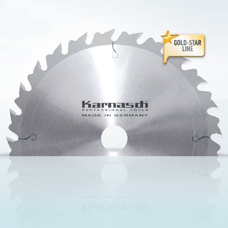 Hartmetall-bestücktes Kreissägeblatt, Zuschnitt Kreissägeblatt - Wechselzahn mit Abweiser 500x4,4/