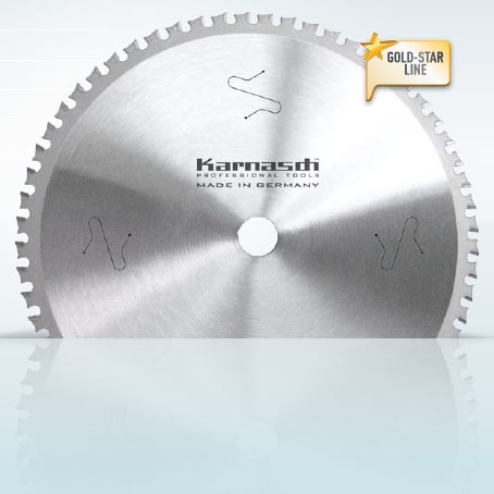 Hartmetall-bestücktes Kreissägeblatt, Dry-Cutter Edelstahl 270x2,2/1,8x30mm 68 TF - NL: UNI1 + UNI