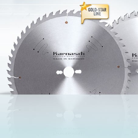 Hartmetall-bestücktes Kreissägeblatt, Formatieren - Massivholz 500x4,0/2,8x30mm 72 WZ - NL: UNI+2-1