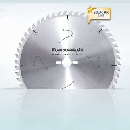 Hartmetall-bestücktes Kreissägeblatt Formatieren - Wechselzahn extrem 35° 190x2,8/1,8x30mm 60 WZE-P